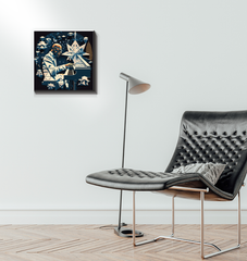 Treble Tapestry Wrapped Canvas