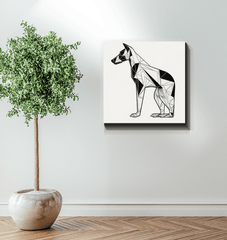 Elegant Basenji Jungle Echo - Beyond T-shirts