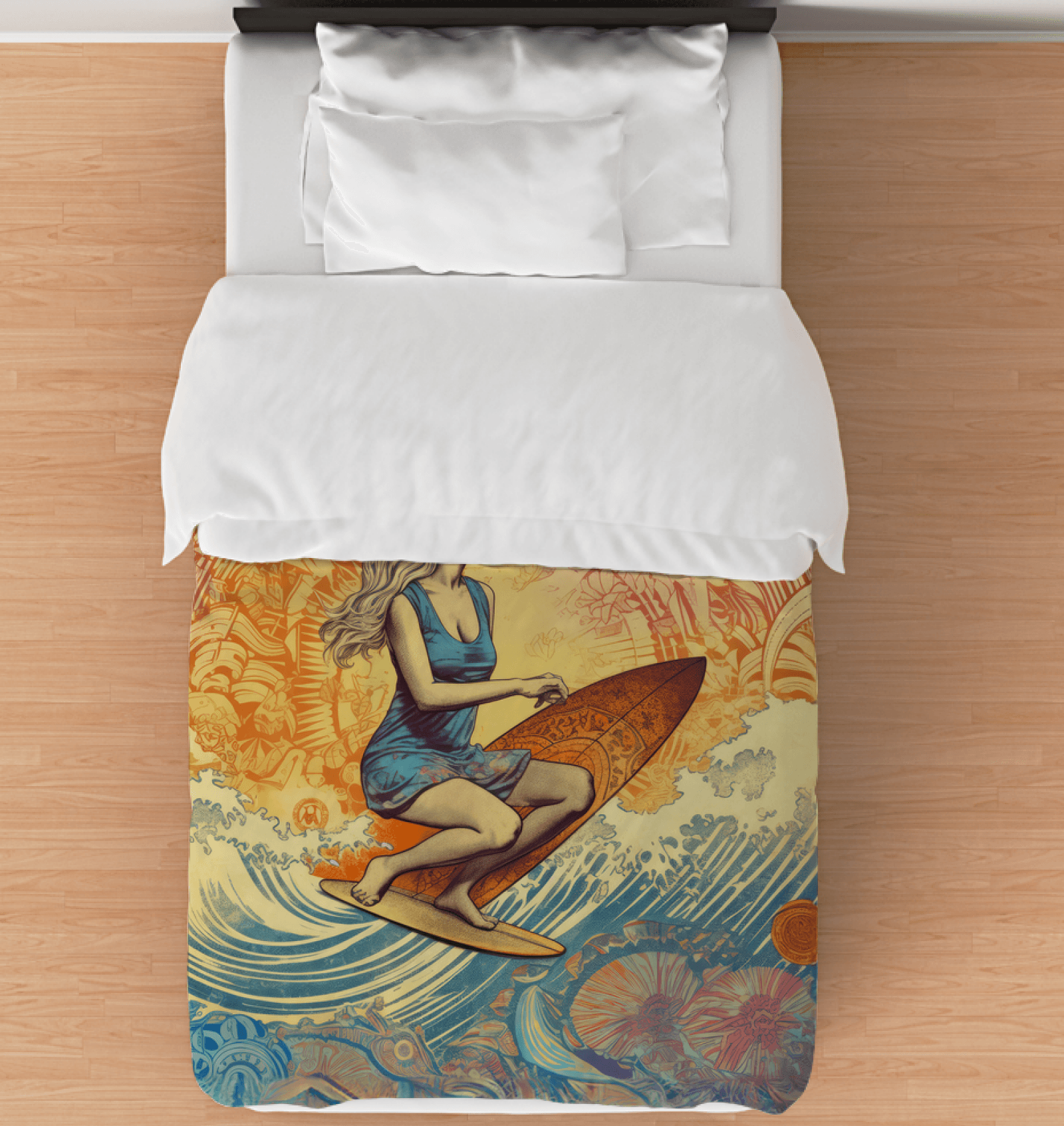 Surfer's Paradise Comforter - Beyond T-shirts