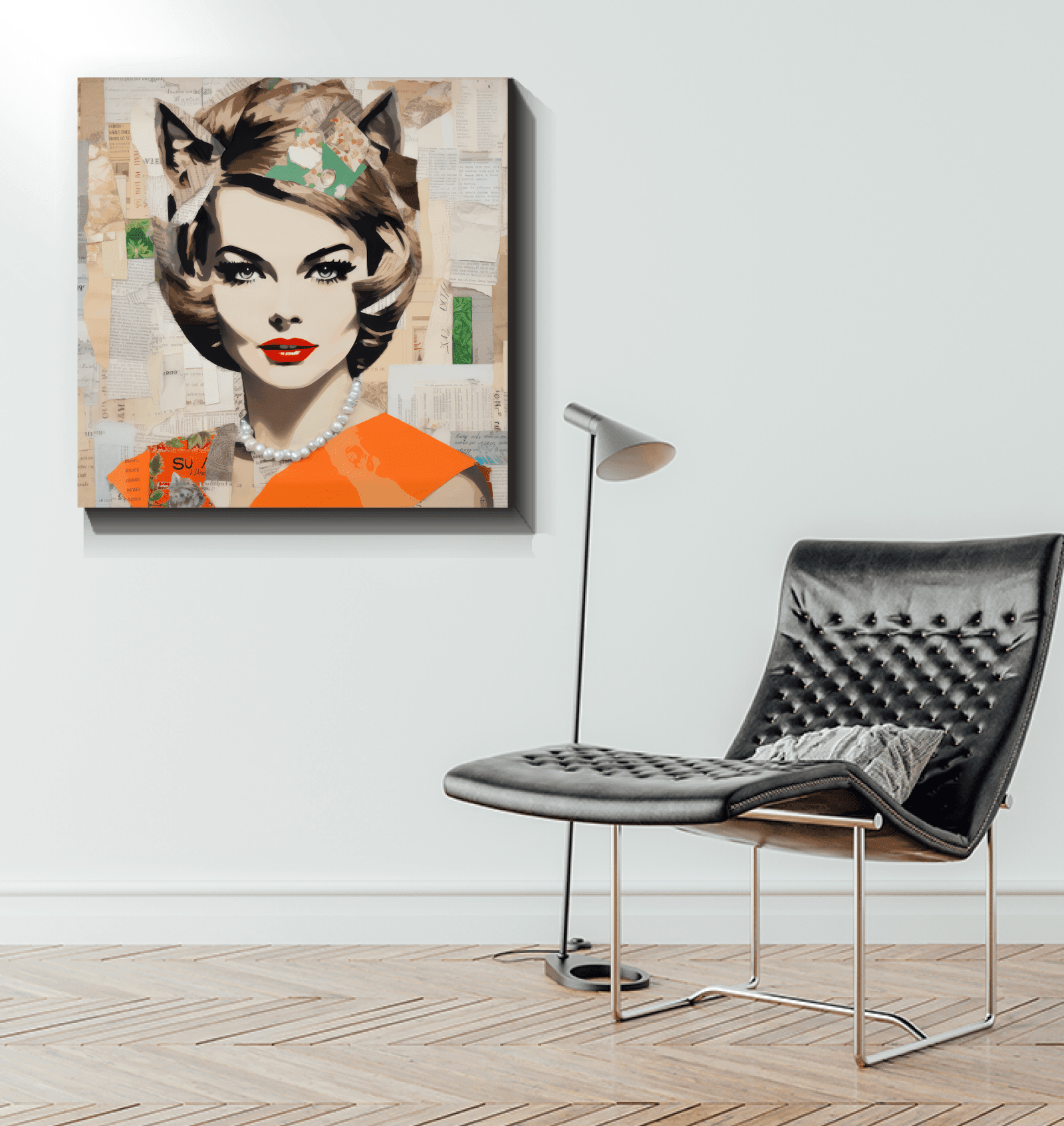 Musical Muse Wrapped Canvas Melodic Inspiration - Beyond T-shirts