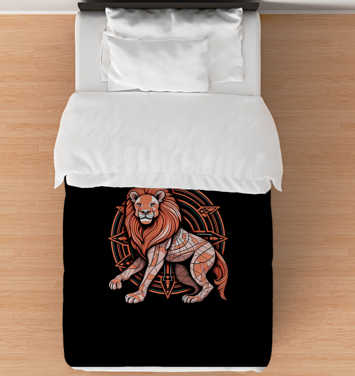 Majestic Mane Marvel Duvet Cover