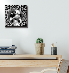 Electro Energy Wrapped Canvas