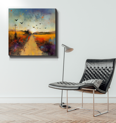 Desert Dreamscape Wrapped Canvas