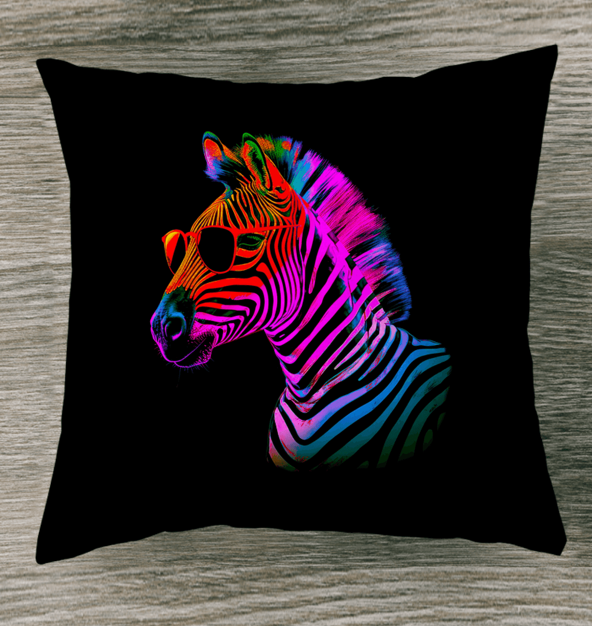 Striped Elegance Zebra Indoor Pillow - Beyond T-shirts