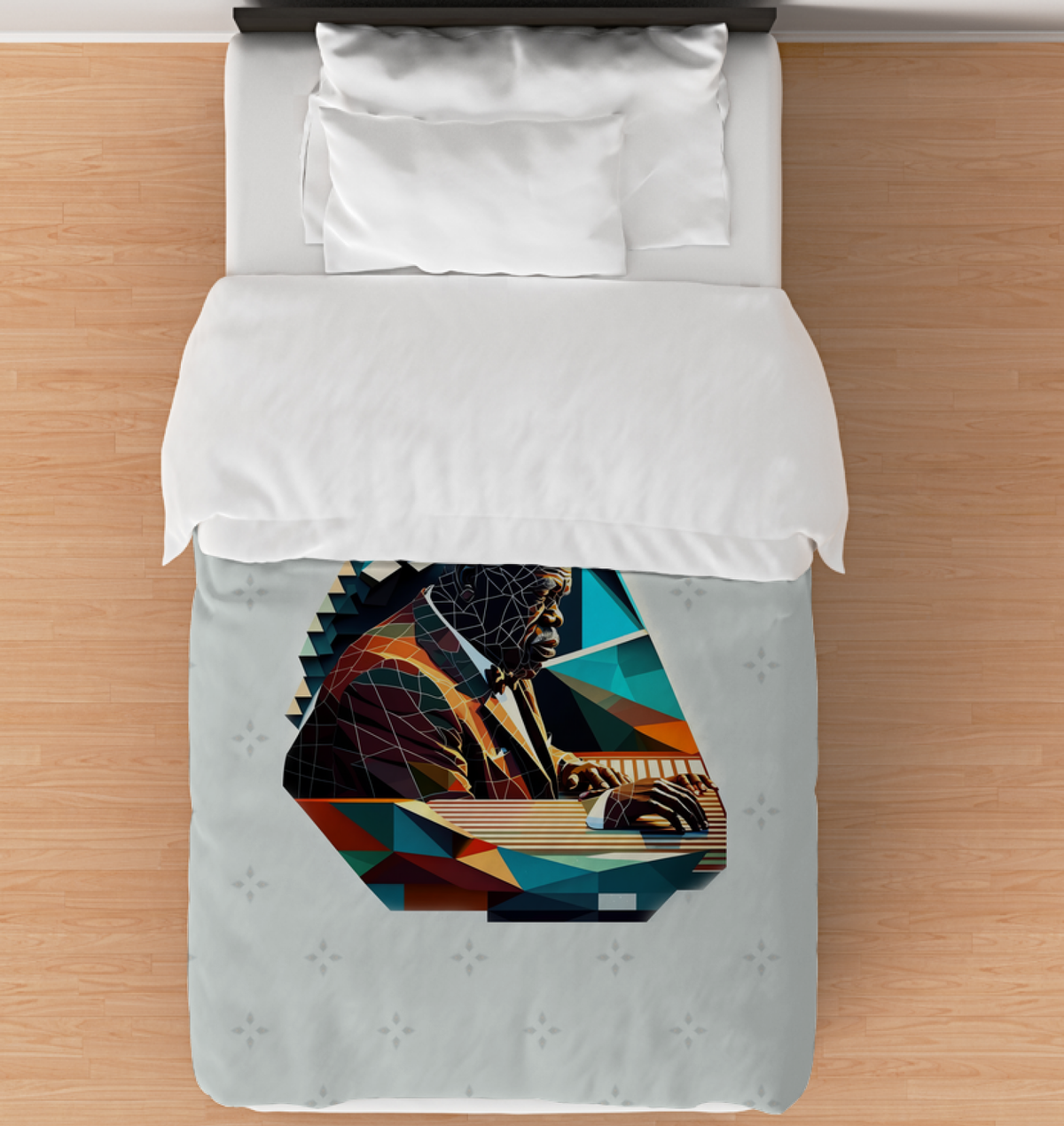 Rhapsody in Blue Duvet Cover