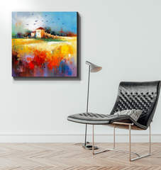 Enchanted Woodland Path Wrapped Canvas
