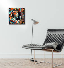 Percussion Portrait Wrapped Canvas