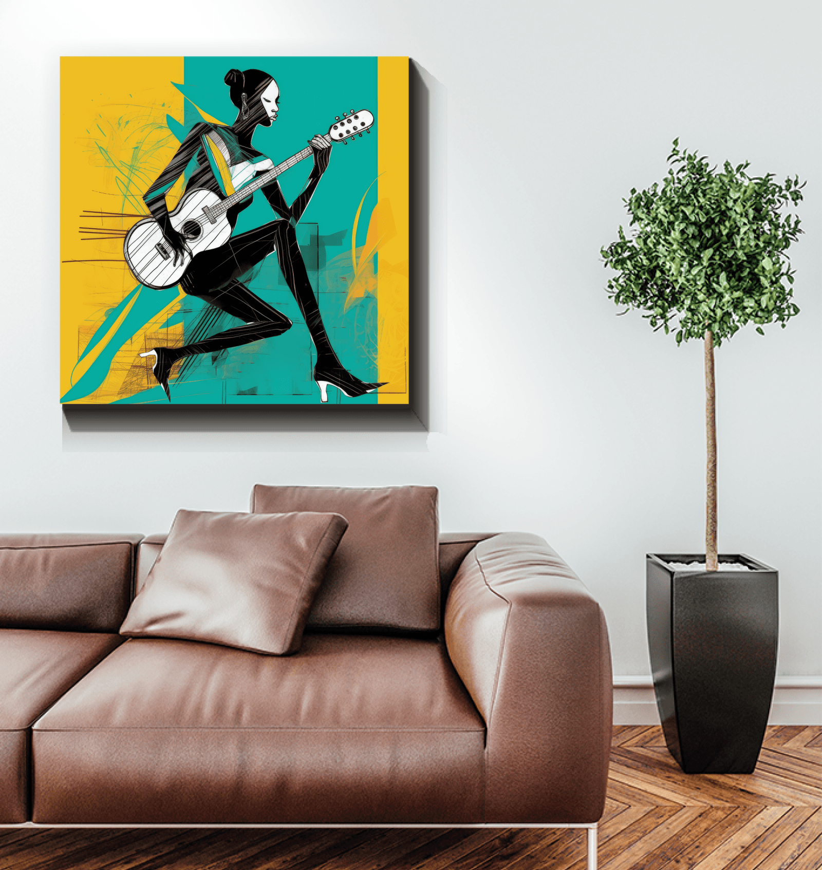 Fashionable Serenade Canvas Print - Beyond T-shirts