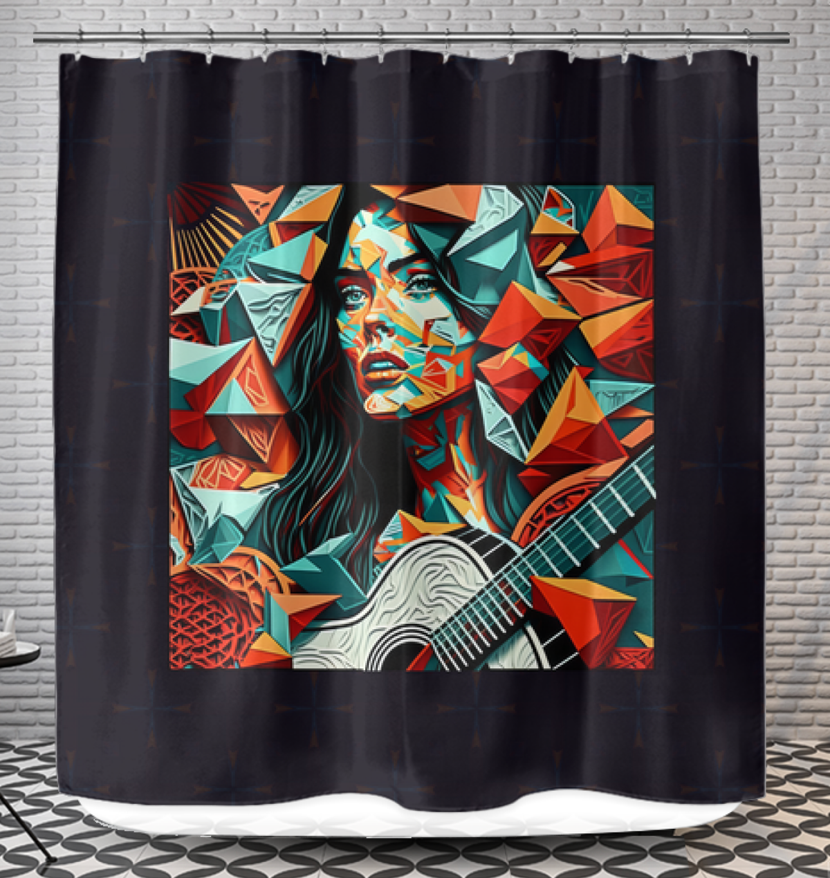 Sovereigns' Silhouettes Shower Curtain