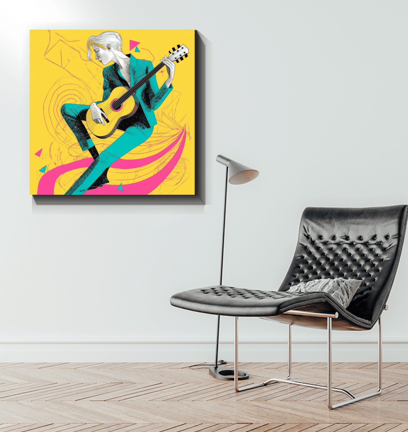 Elegant Couture Harmony Wrapped Canvas - Beyond T-shirts