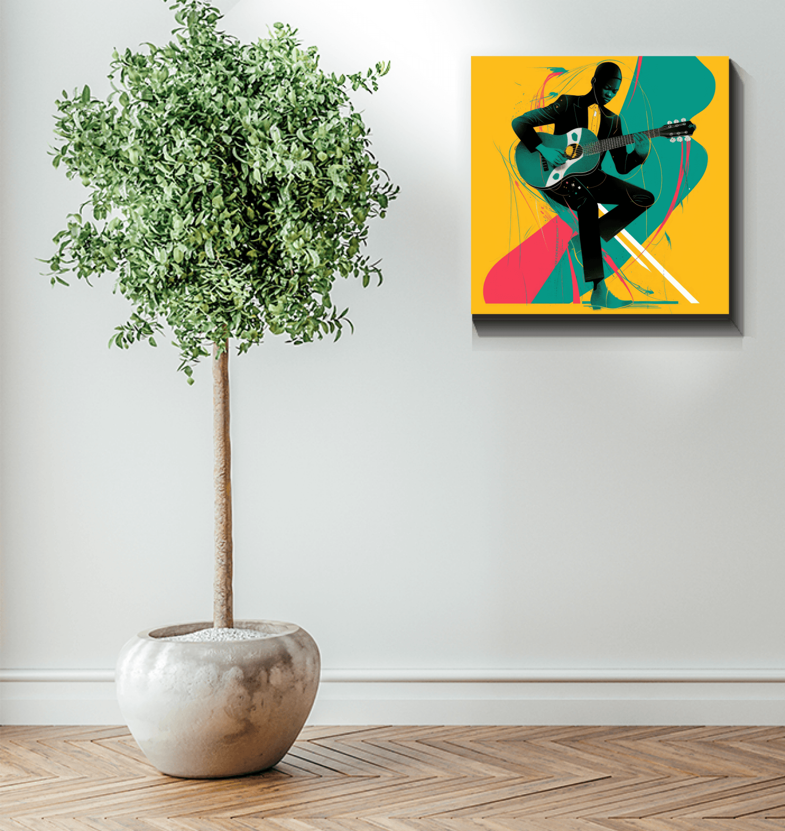 Vintage Vinyl Vibes Canvas - Beyond T-shirts