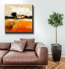 Lakeside Reflections Wrapped Canvas