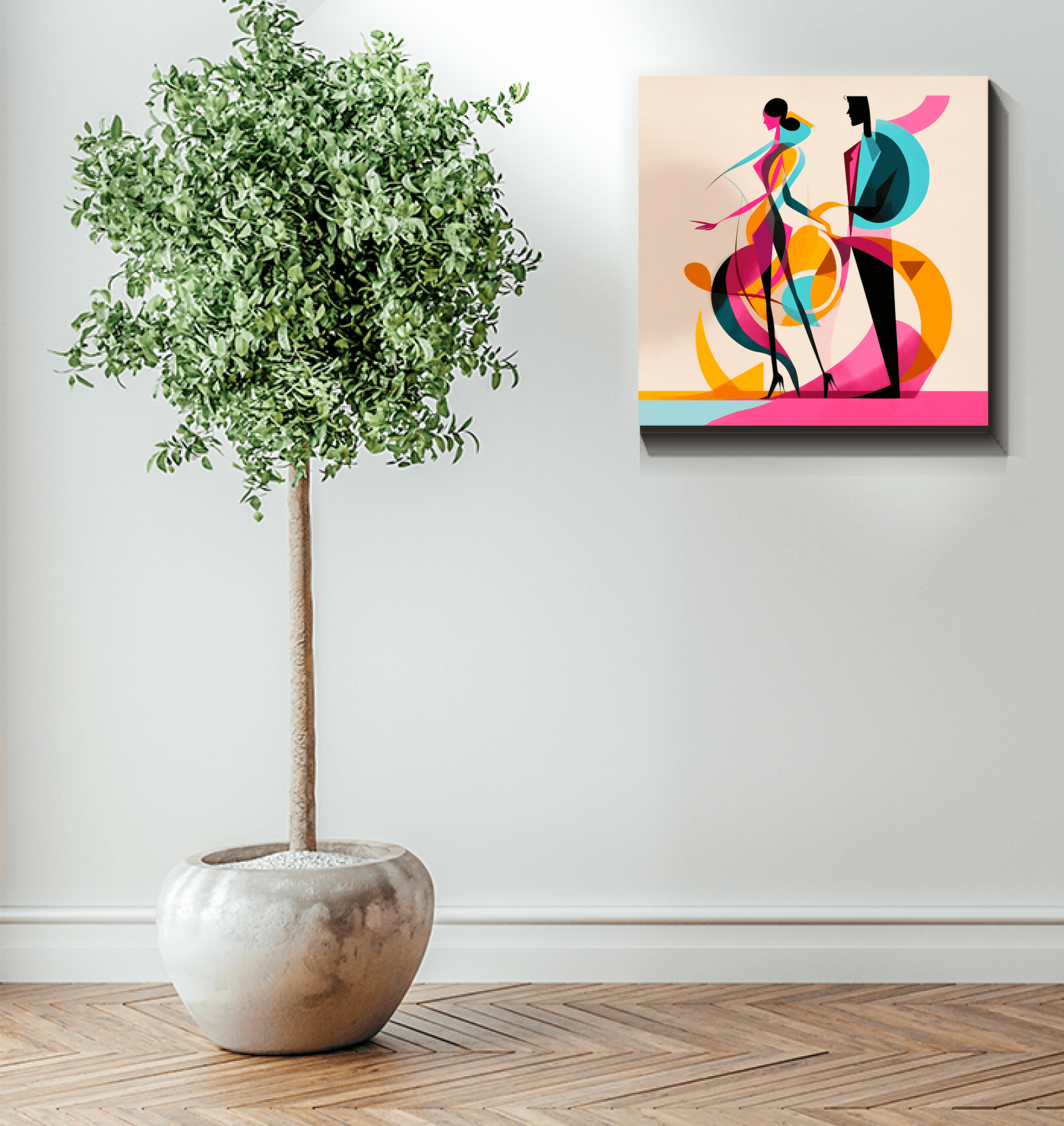 Elegance in Graffiti Fashion Canvas - Beyond T-shirts