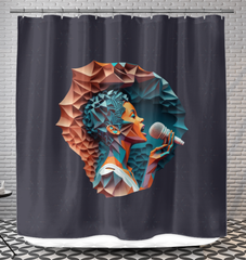 Latino Fiesta Shower Curtain