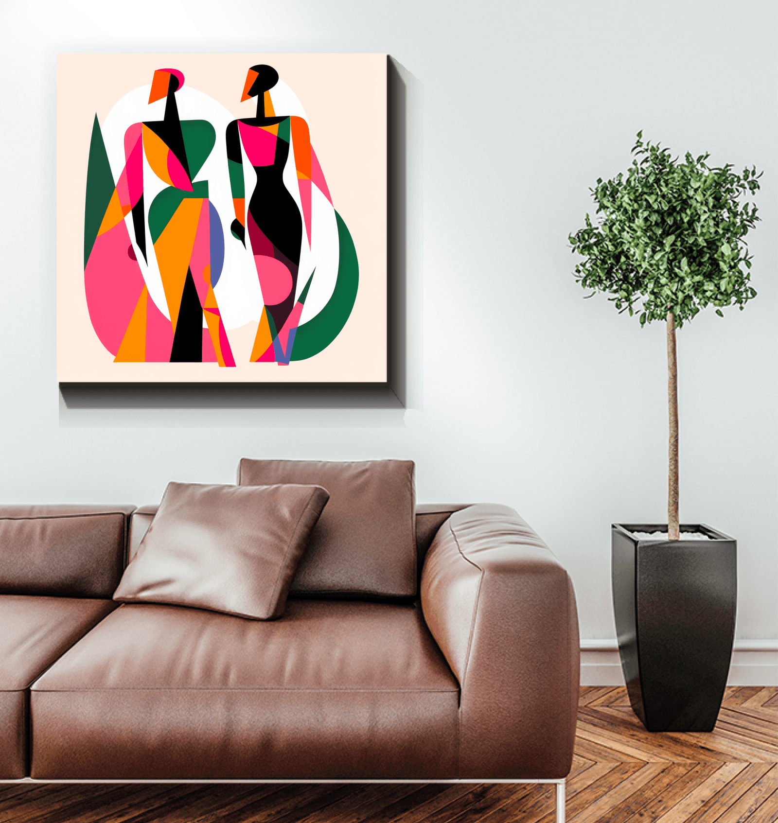 Artistic Expression Runway Elegance Canvas - Beyond T-shirts