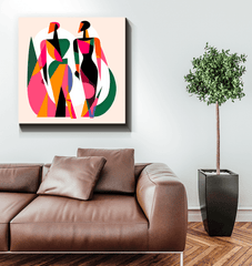 Artistic Expression Runway Elegance Canvas - Beyond T-shirts