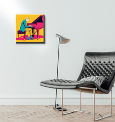 Runway Fusion Elegance Wrapped Canvas - Beyond T-shirts