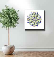 Sacred Mandala Wooden Wall Sculpture - Beyond T-shirts