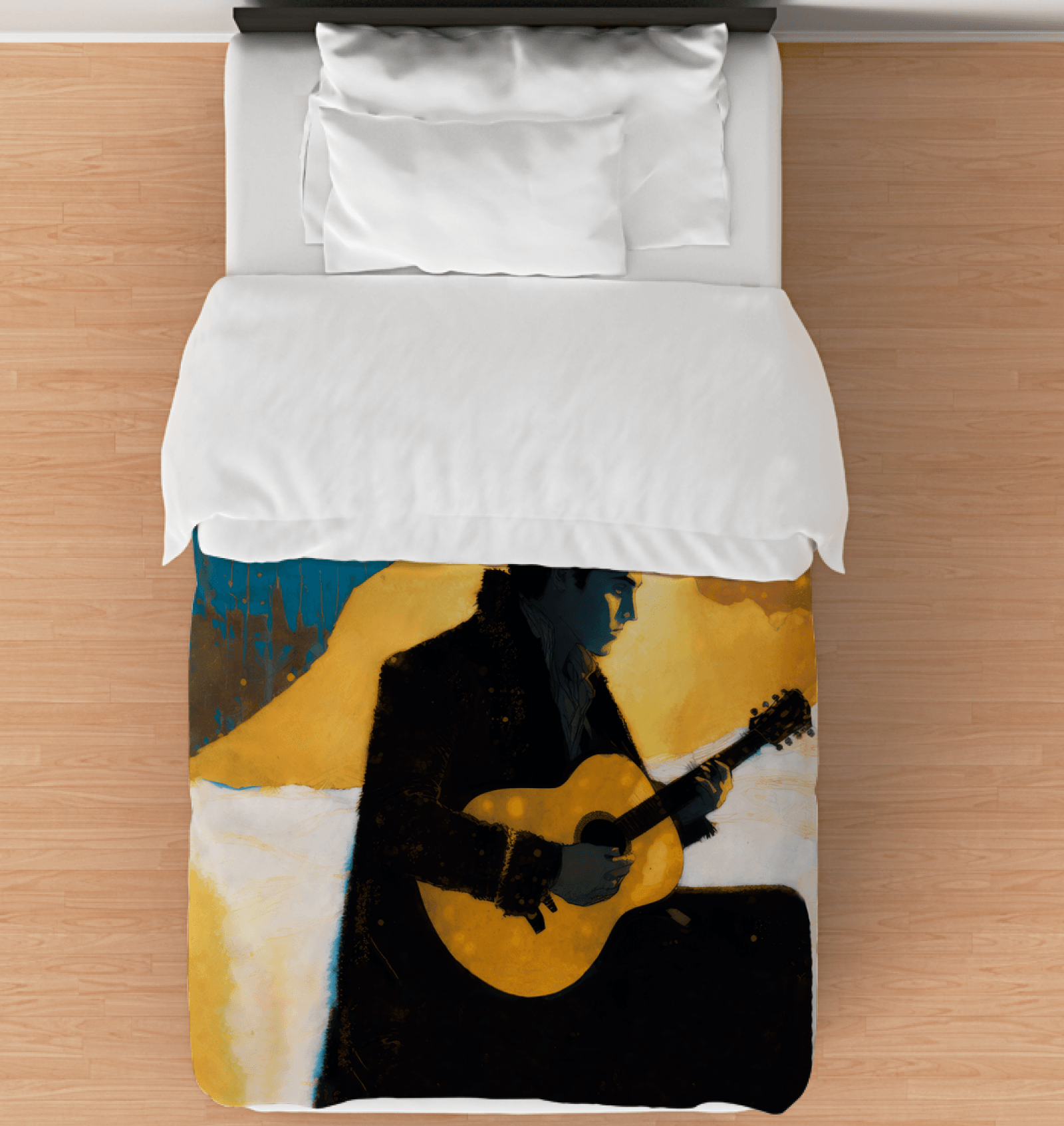 Musical Dreamscape Comforter Set: Soothing Slumber - Beyond T-shirts