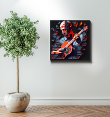 Reggaeton Heat Wrapped Canvas