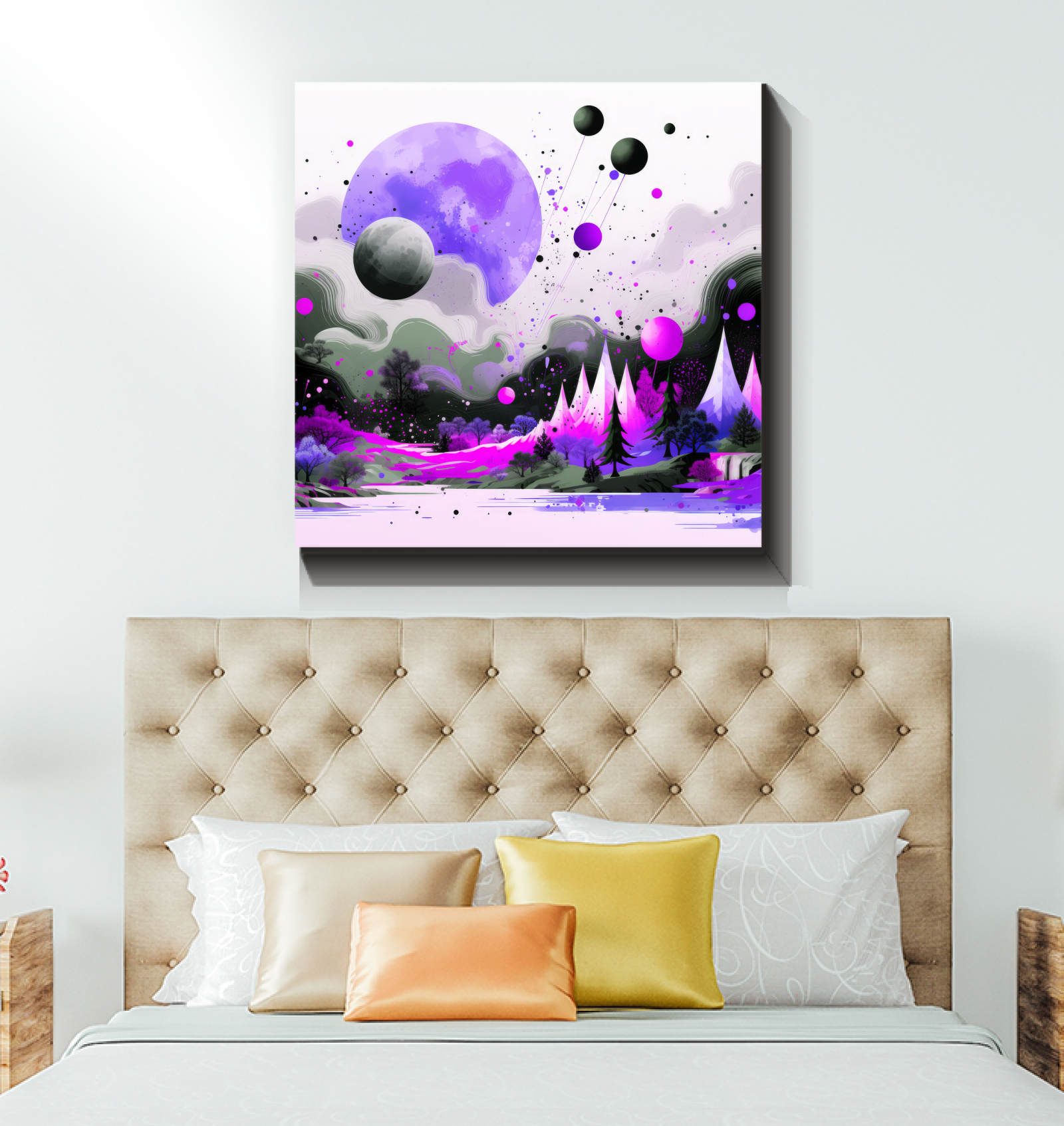 Captivating Caverns Cave Landscape Canvas