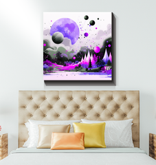 Captivating Caverns Cave Landscape Canvas