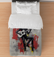 Minimalist Mountain Comforter