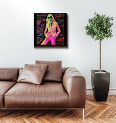 Graffiti Runway Canvas Art - Beyond T-shirts