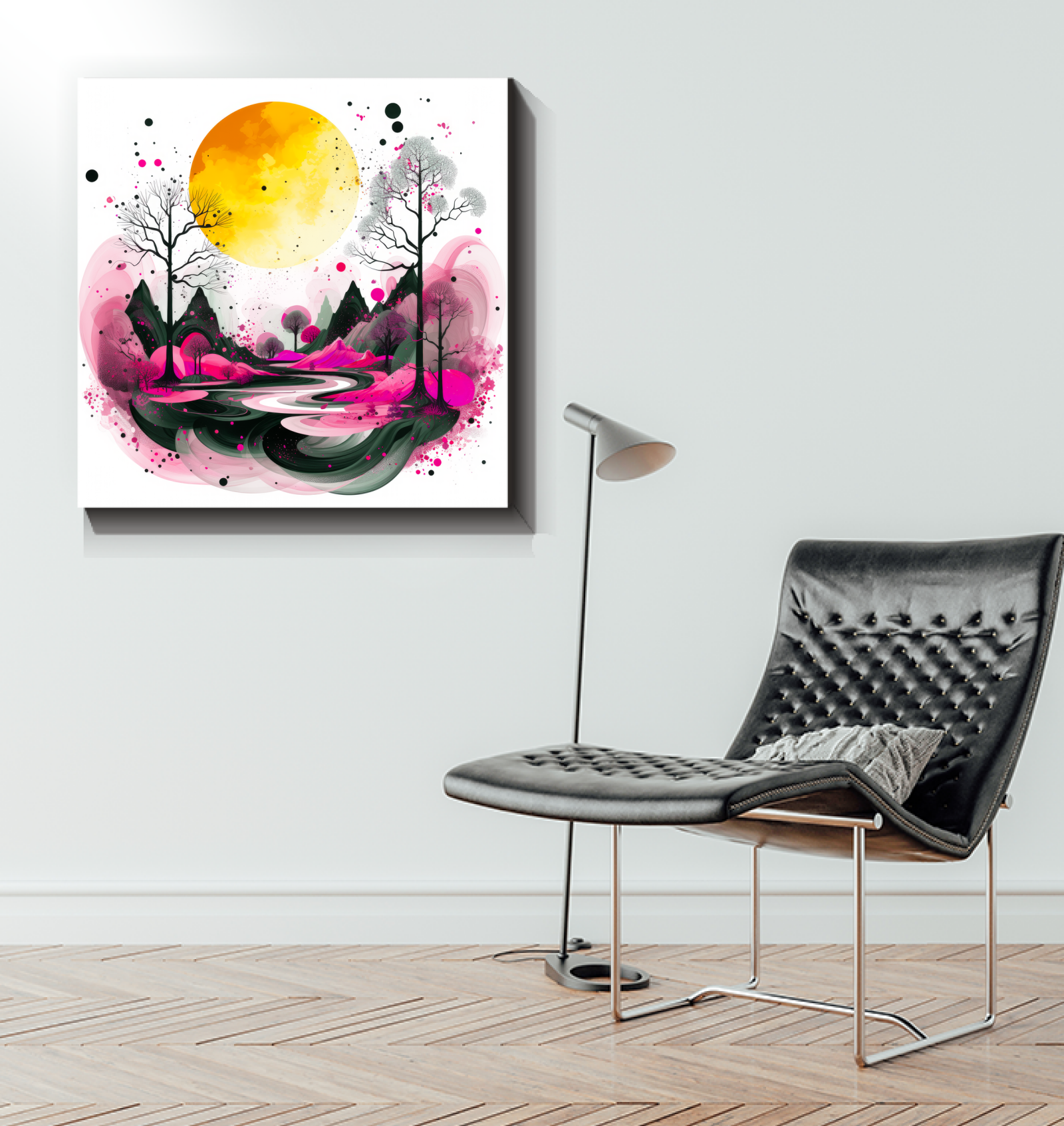 Tranquil Twilight Tranquility Landscape Canvas