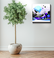 Majestic Mesa Rocky Landscape Canvas