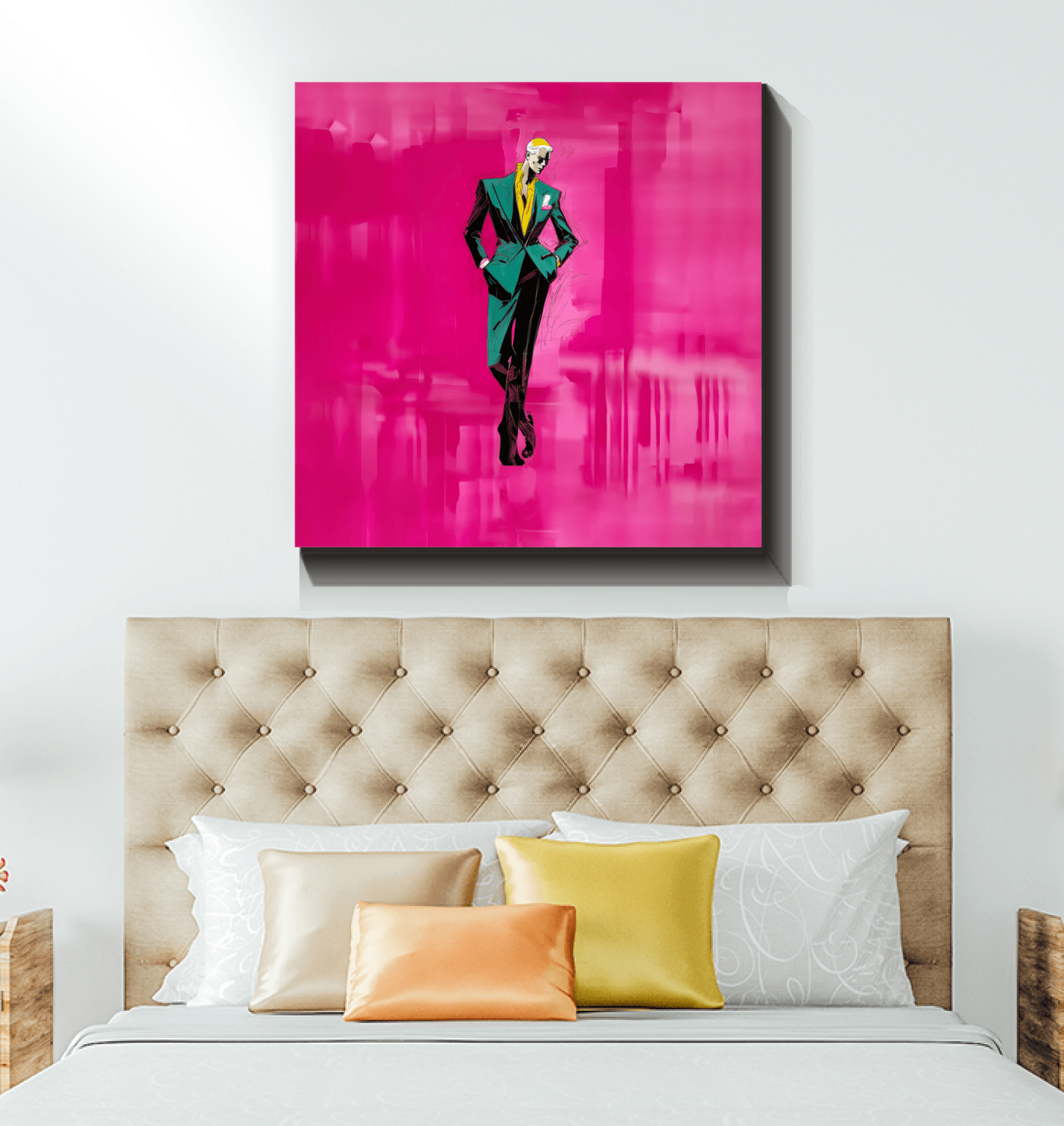 Bohemian Fashion Vibes Canvas - Beyond T-shirts