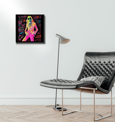 Graffiti Runway Canvas Art - Beyond T-shirts