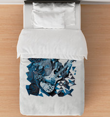 Soulful Soundwaves Duvet Cover