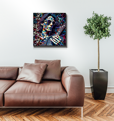 Folk Fusion Wrapped Canvas