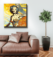 Surfing 5 28 Canvas with stunning sea view