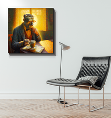 Gorilla and Guitar Canvas Wall Decor.