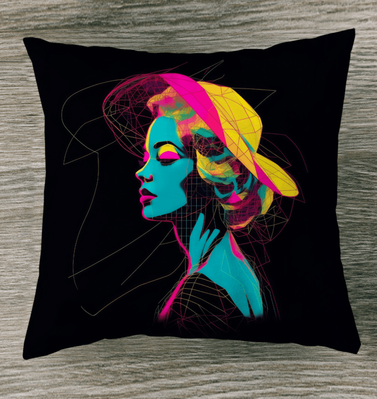 Safari Chic Outdoor Pillow - Beyond T-shirts