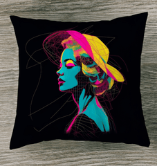 Safari Chic Outdoor Pillow - Beyond T-shirts