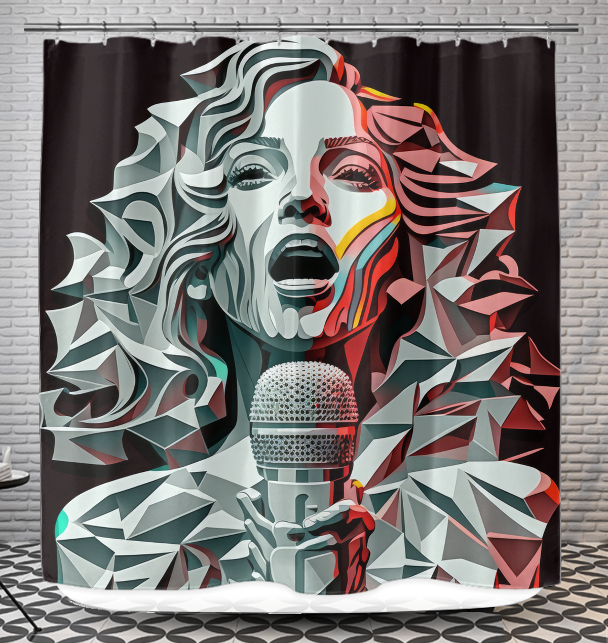 Serene Serenades Shower Curtain