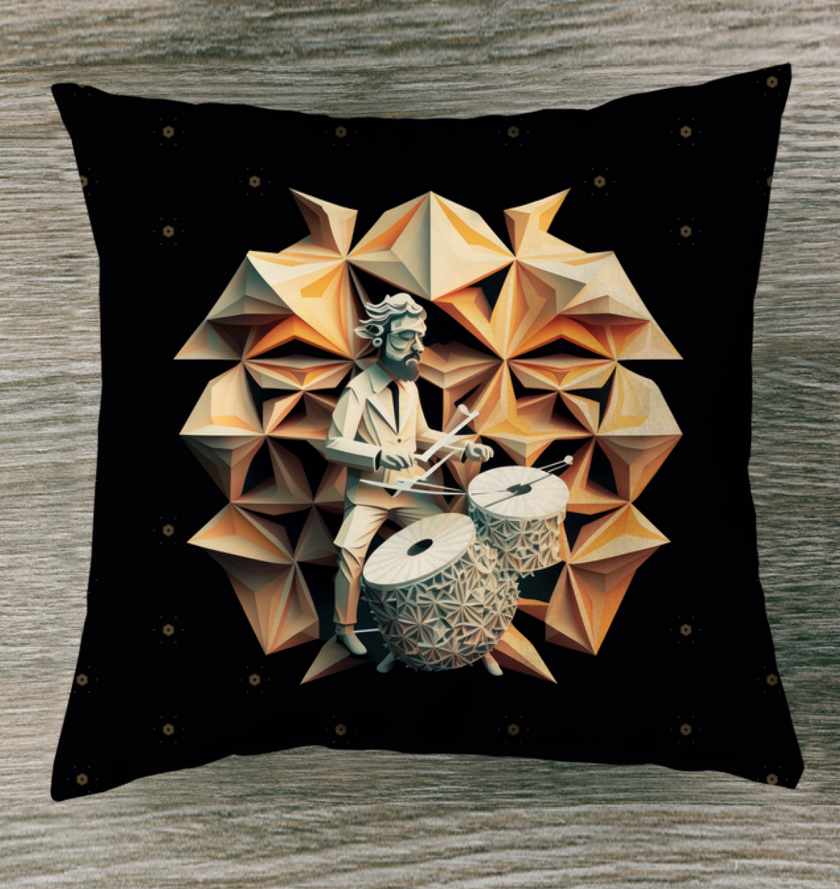 Pitched Picnic Outdoor Pillow