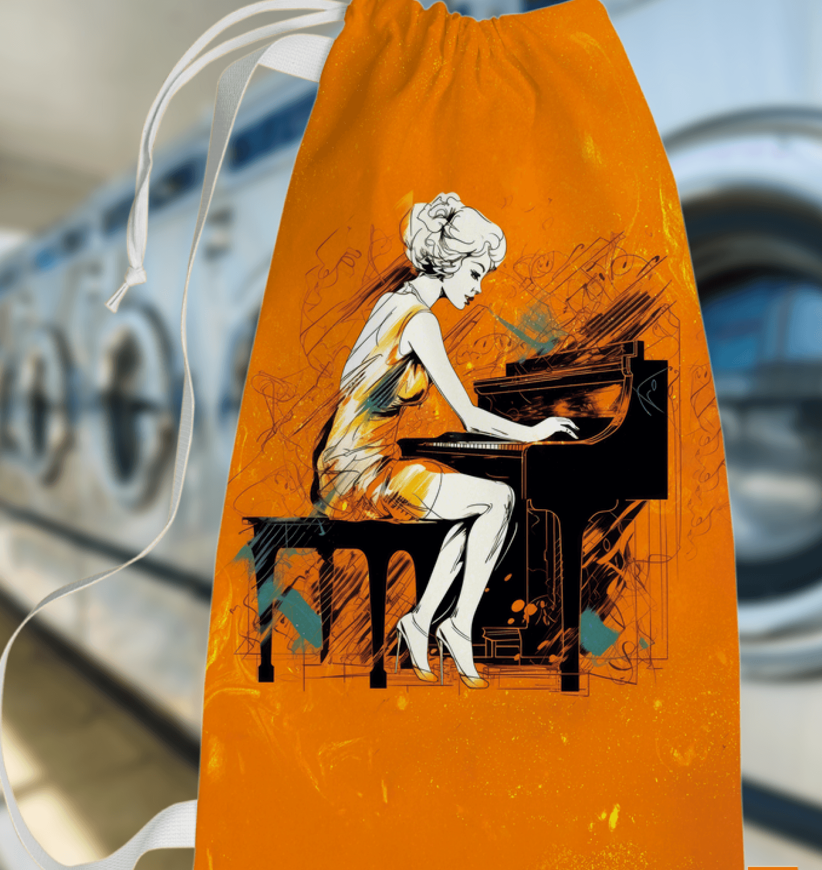 Hip Hop Beats Laundry Tote - Beyond T-shirts