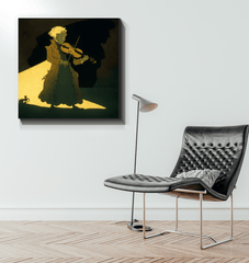 Saxophone Serenity Wall Art