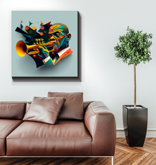 Disco Fever Wrapped Canvas