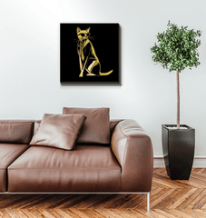 Dreamy Cat Haven Canvas Print - Beyond T-shirts