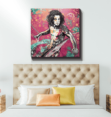 Abstract surf art on Surfing 5 07 Canvas
