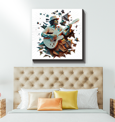 Classical Crescendo Wrapped Canvas