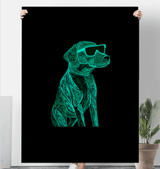 dog's Wisdom Journey Sherpa Blanket - Beyond T-shirts
