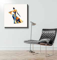 Stylish Silhouettes Canvas Art - Beyond T-shirts