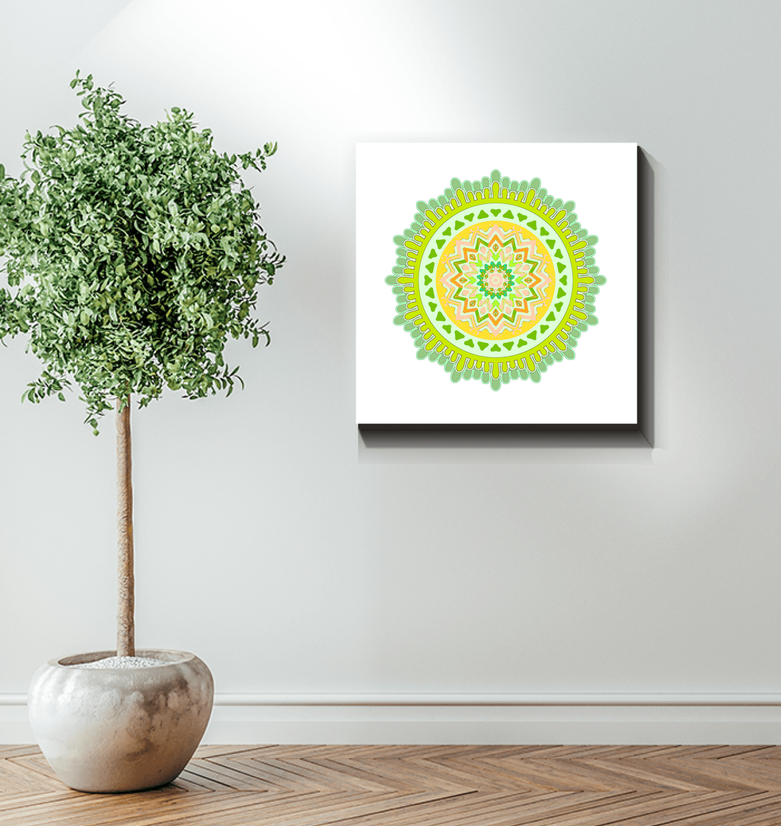 Geometric Mandala Metal Sculpture - Beyond T-shirts