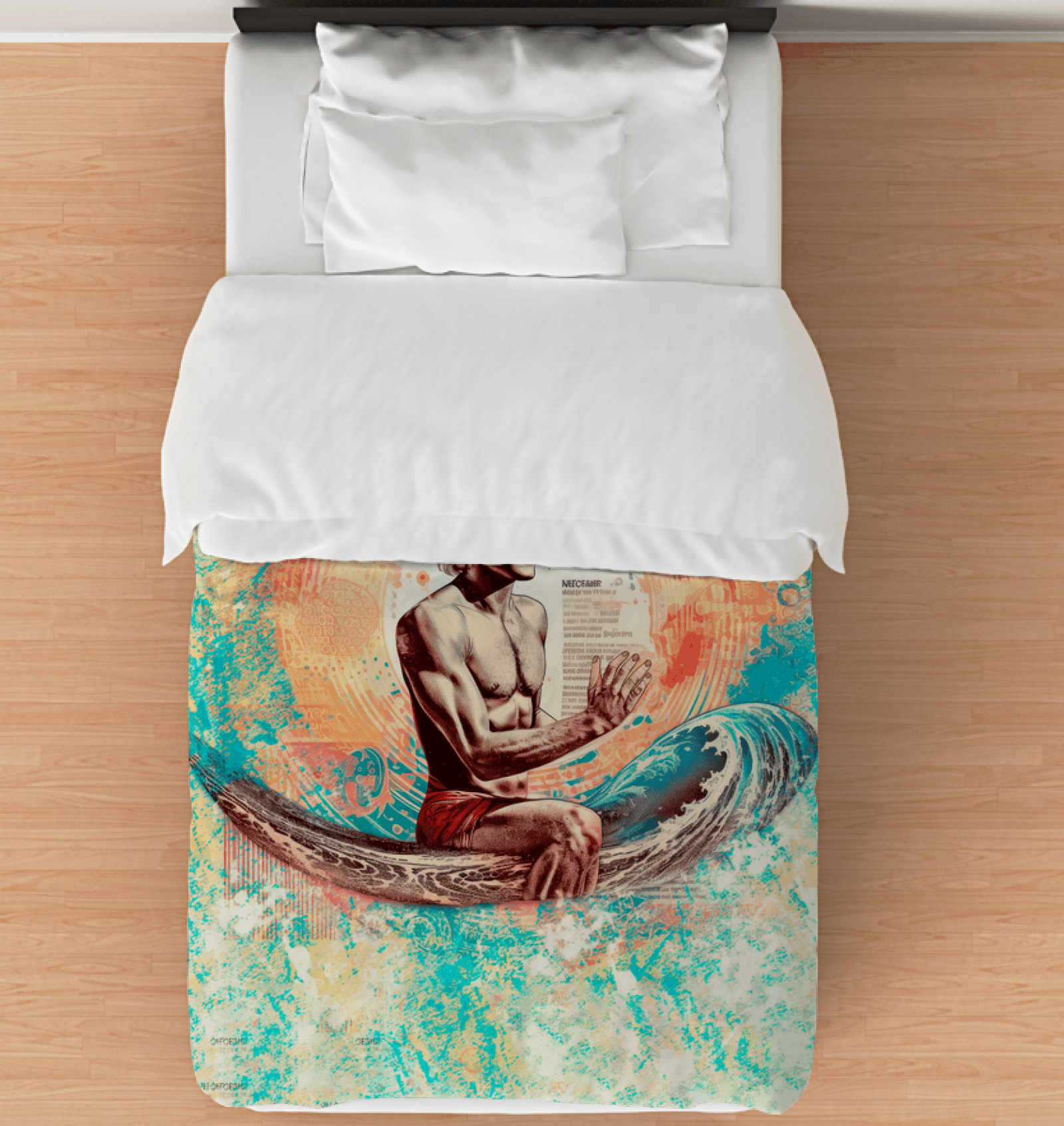 Horizon Surfer Bed Comforter - Beyond T-shirts